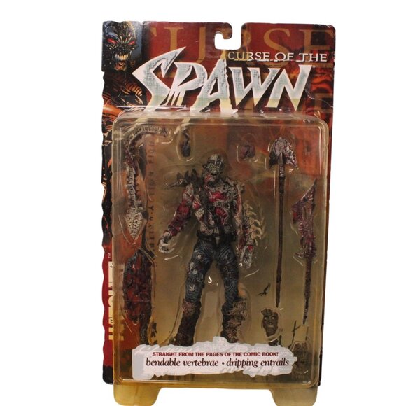 Vintage HATCHET Curse of the Spawn Action Figure McFarlane Toys Series 13 Sealed - Picture 1 of 7